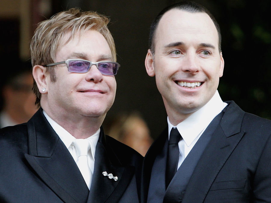 Elton John und David Furnish