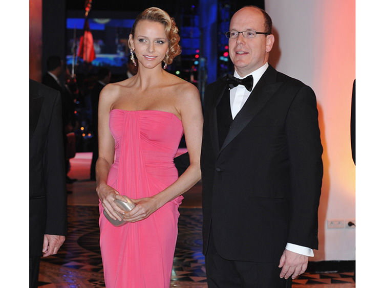 Prinz Albert II von Monaco und Charlene Wittstock