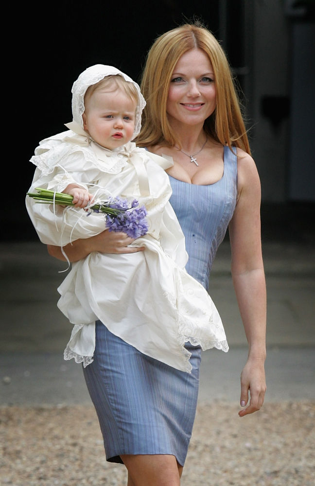 Geri Halliway und Tochter Bluebell Madonna