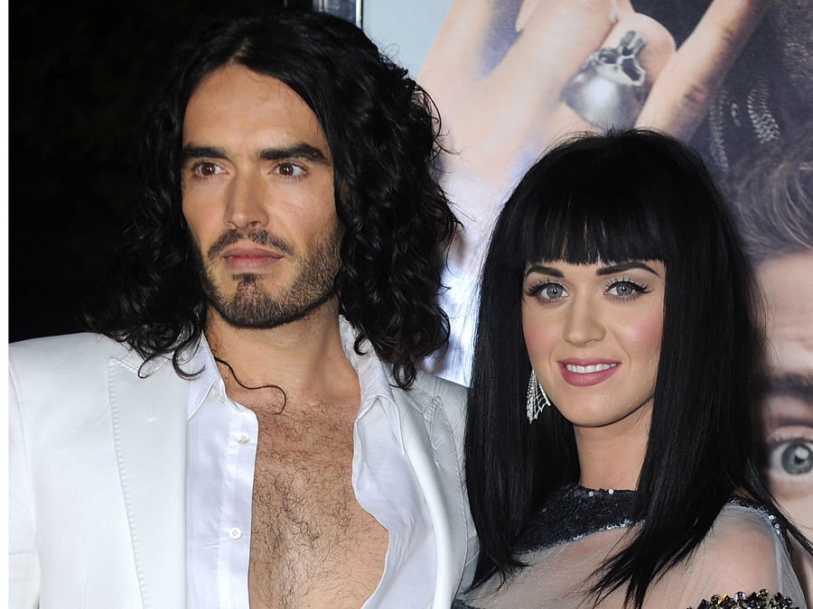 Katy Perry und Russell Brand