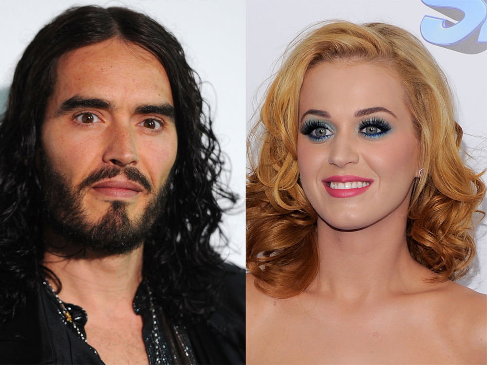 Russell Brand und Katy Perry