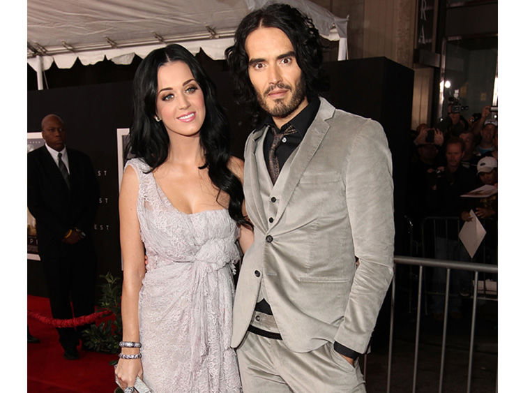Katy Perry und Russel Brand