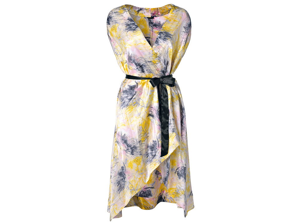 Kleid mit Bindegürtel