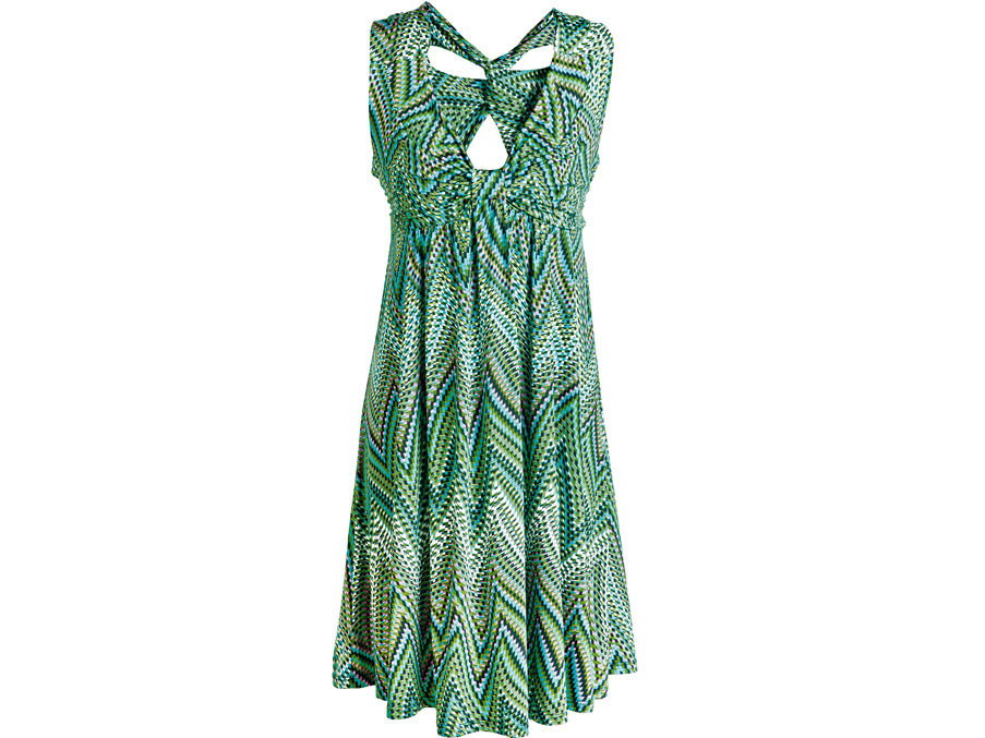 Kleid mit tiefem Dekolleté