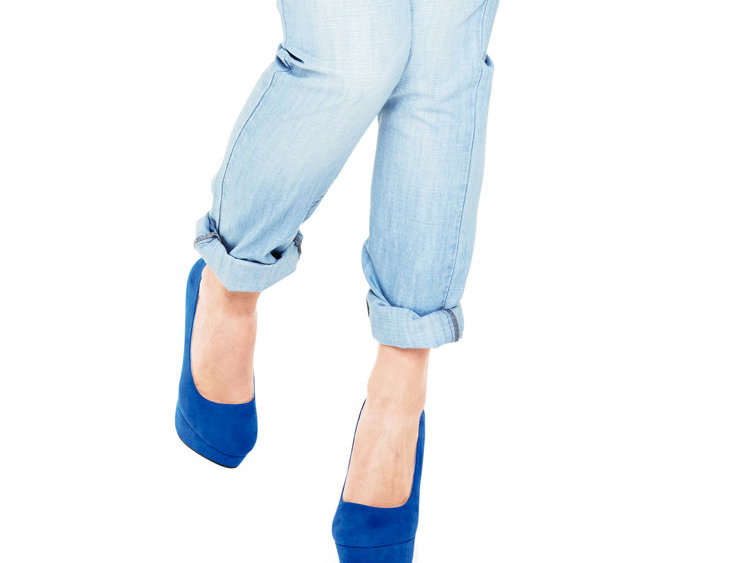 Jeans für kurz und kräftige Beine