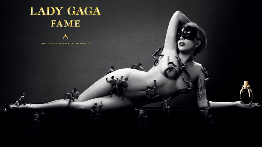 Lady Gaga nackt für "Fame"
