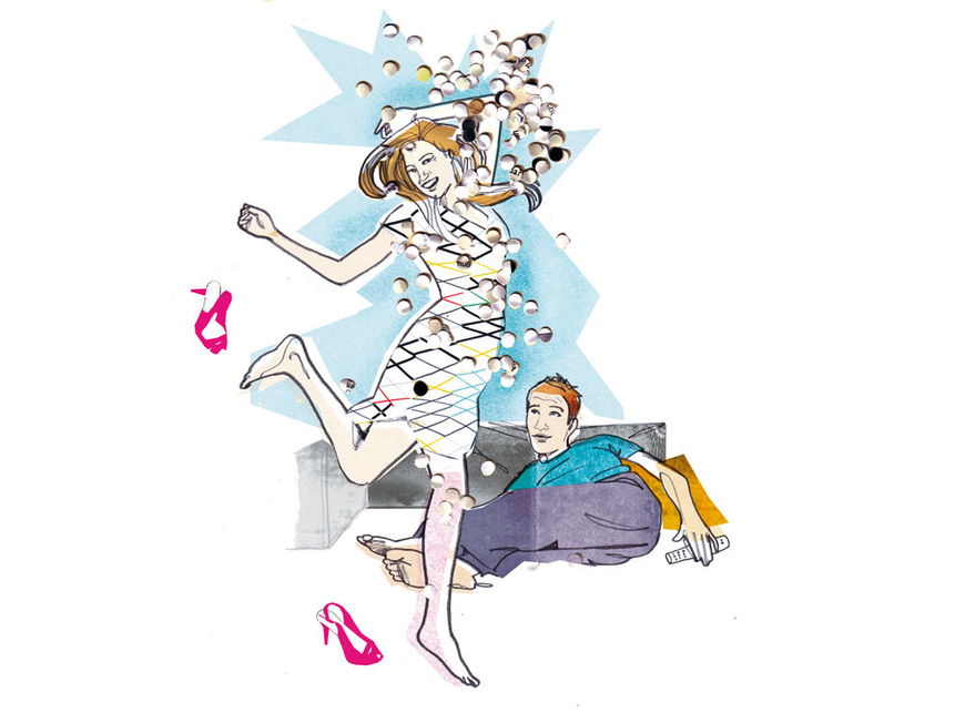 Illustration Gleichgültigkeit