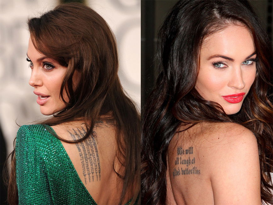 Angelina Jolie & Megan Fox
