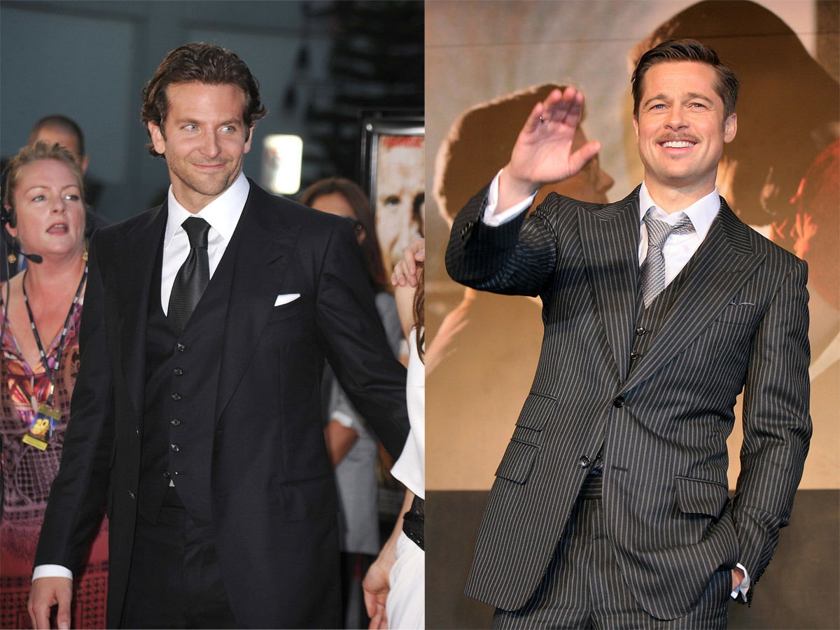 Bradley Cooper & Brad Pitt
