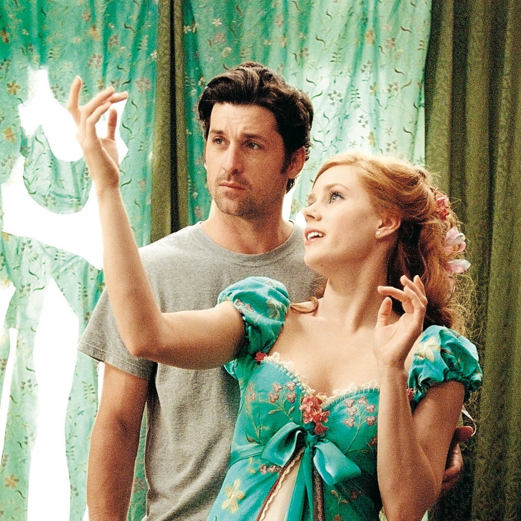Amy Adams und Patrick Dempsey in Verwünscht.