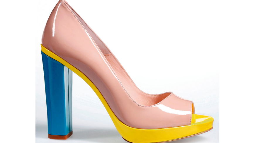 Bunte High Heels