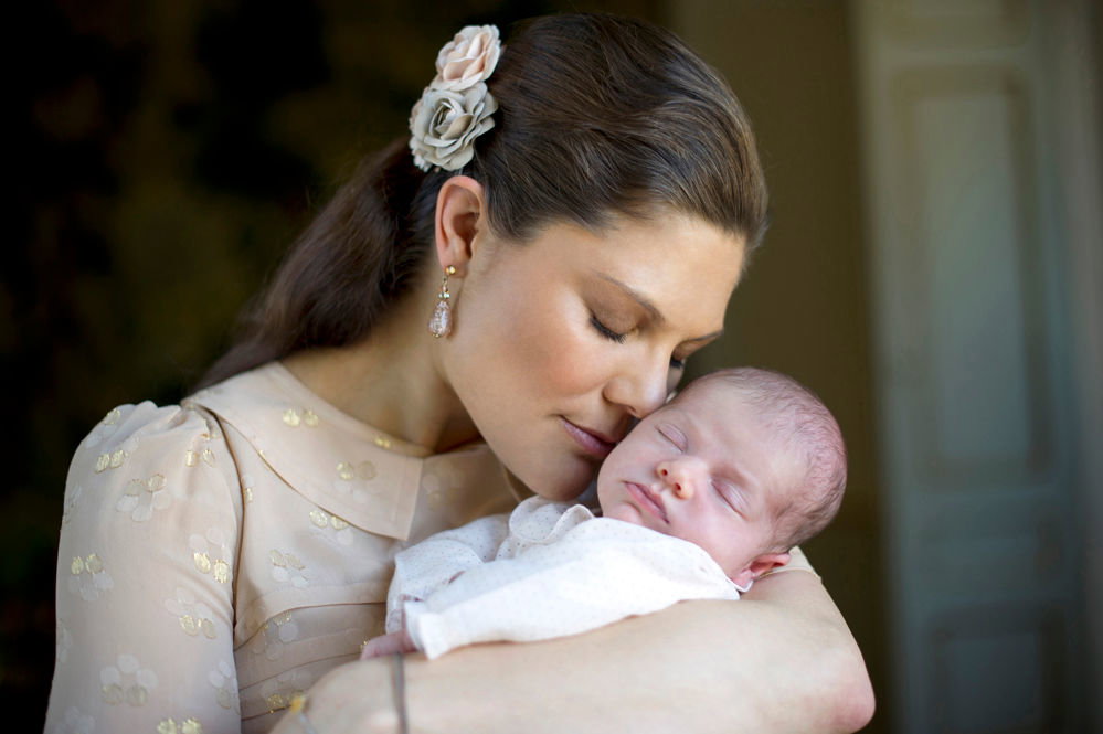 Prinzessin Victoria und Töchterchen