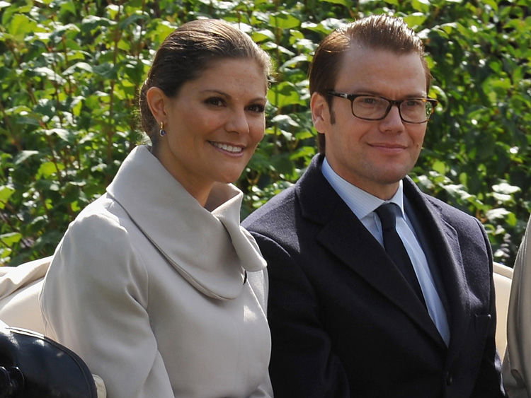 Prinzessin Victoria und Prinz Daniel von Schweden