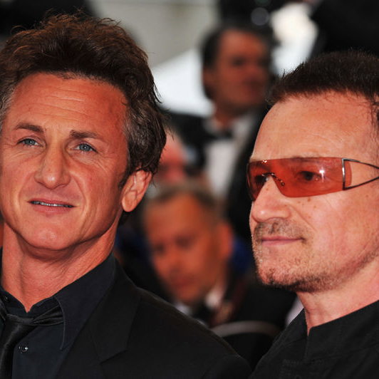 Sean Penn und Bono