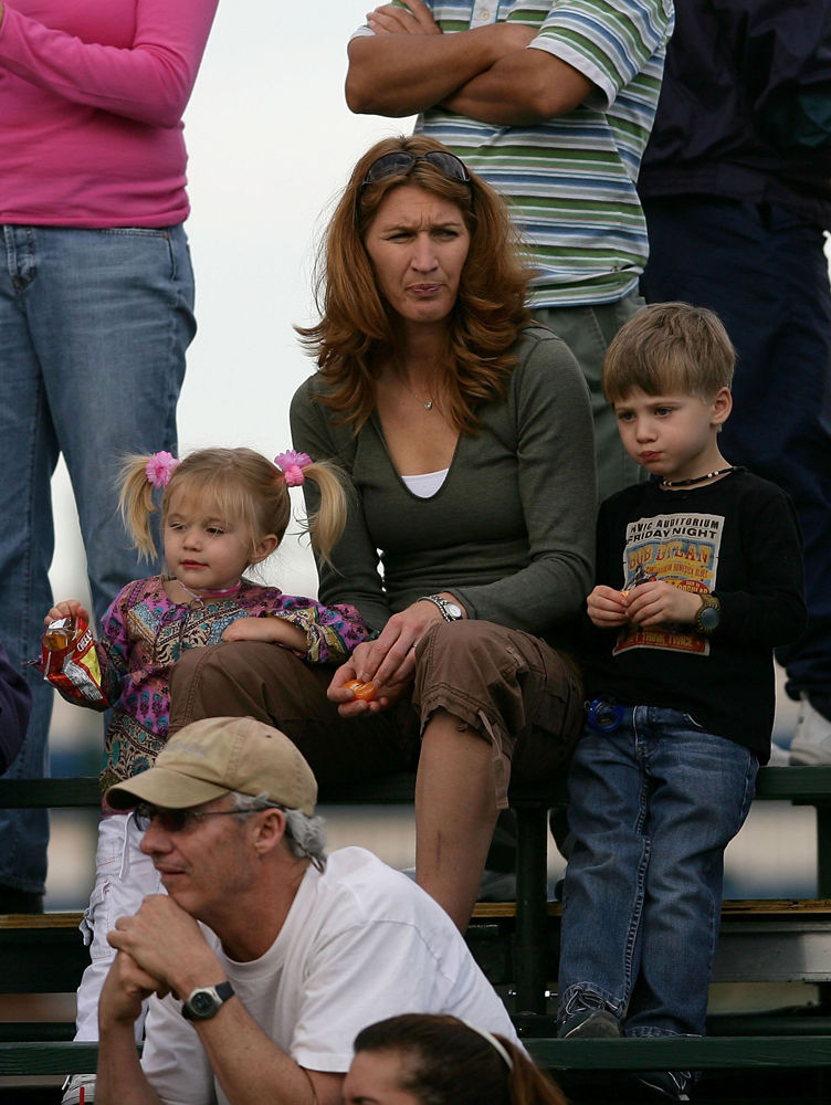 Steffi Graf mit Kindern
