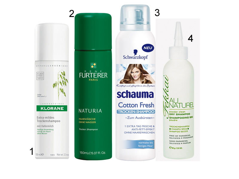 Trockenshampoos