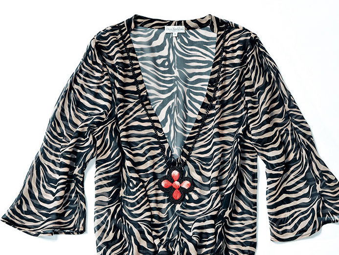 Zebra-Tunika von Kudibal