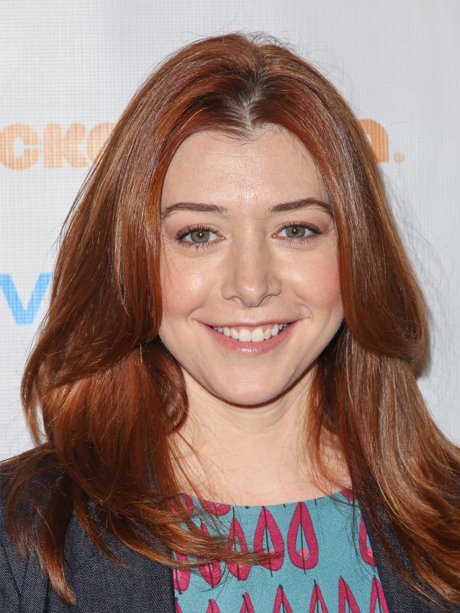 Alyson Hannigan mit roten Haaren