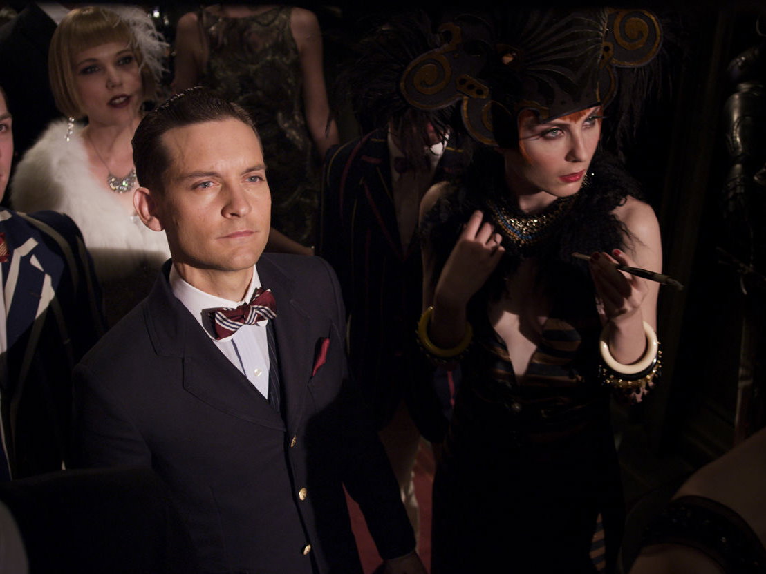 Tobey Maguire in "The Great Gatsby"
