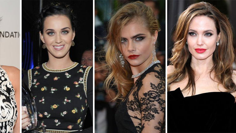 Augenbrauen-Styling der Stars