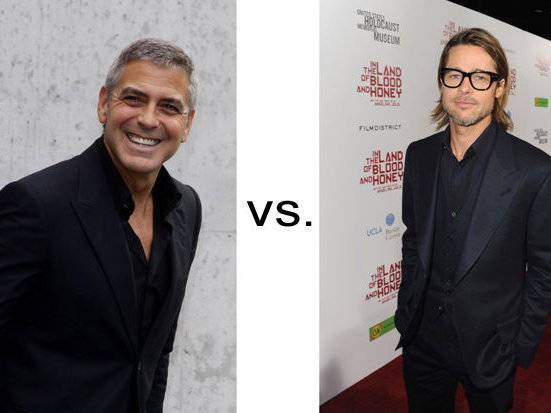 George Clooney vs Brad Pitt