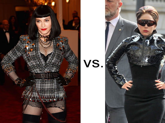 Madonna vs Lady Gaga