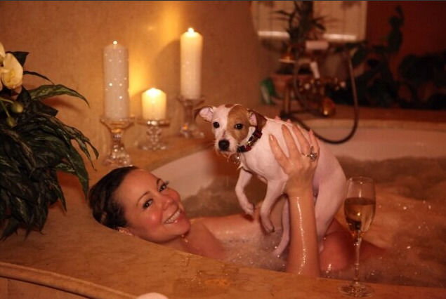 Mariah Carey & Jill E. Beans