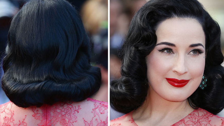 Frisuren im 40er-Jahre Look