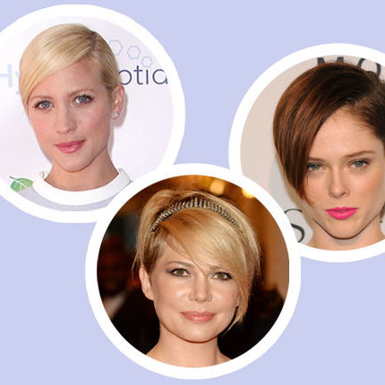 Stars mit kurzen Haaren