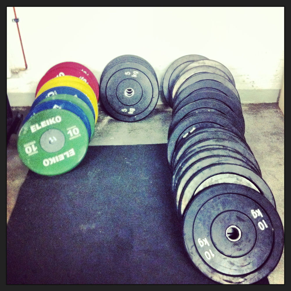 Hanteln fürs Crossfit Training