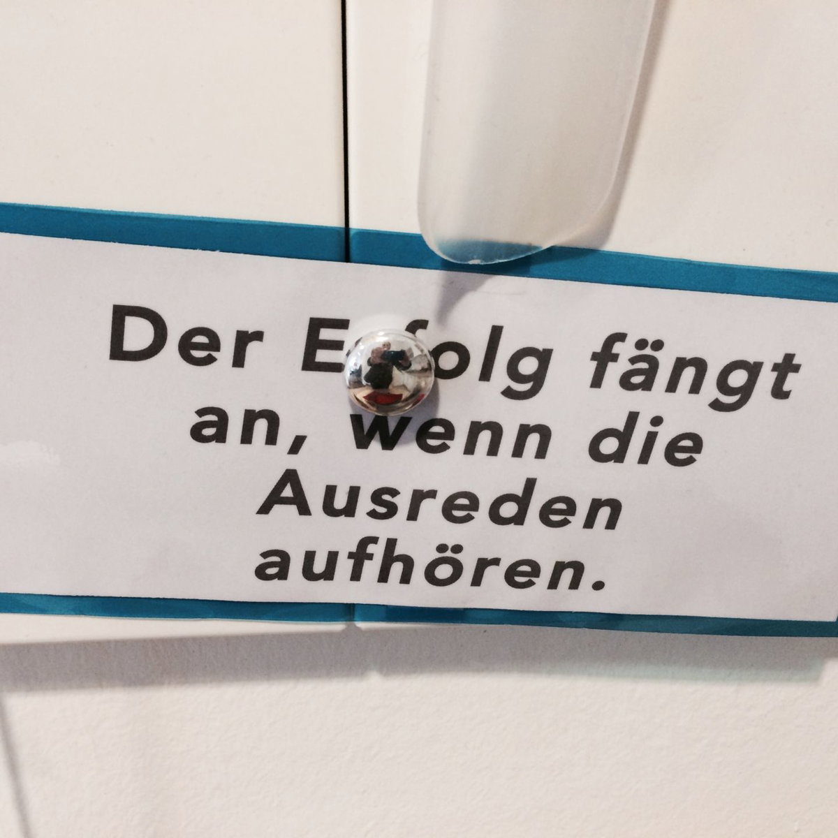 Keine Ausreden!
