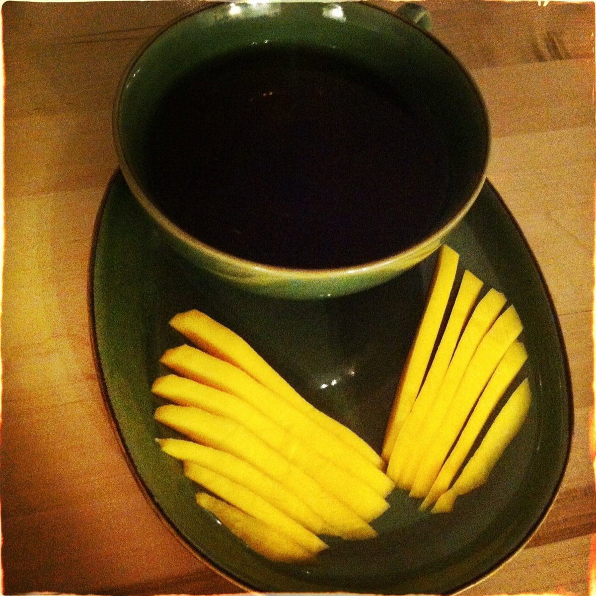 Tee mit Mango