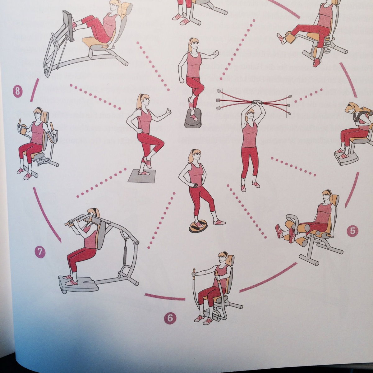 Das Zirkeltraining bei Mrs. Sporty