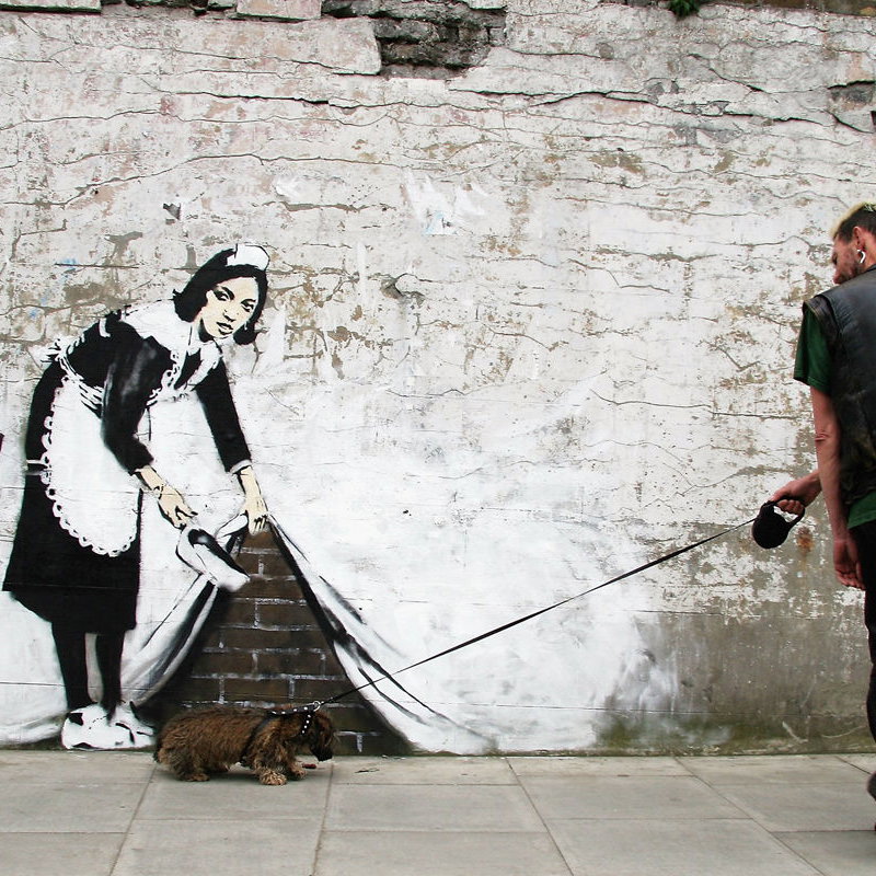 Werk von Banksy