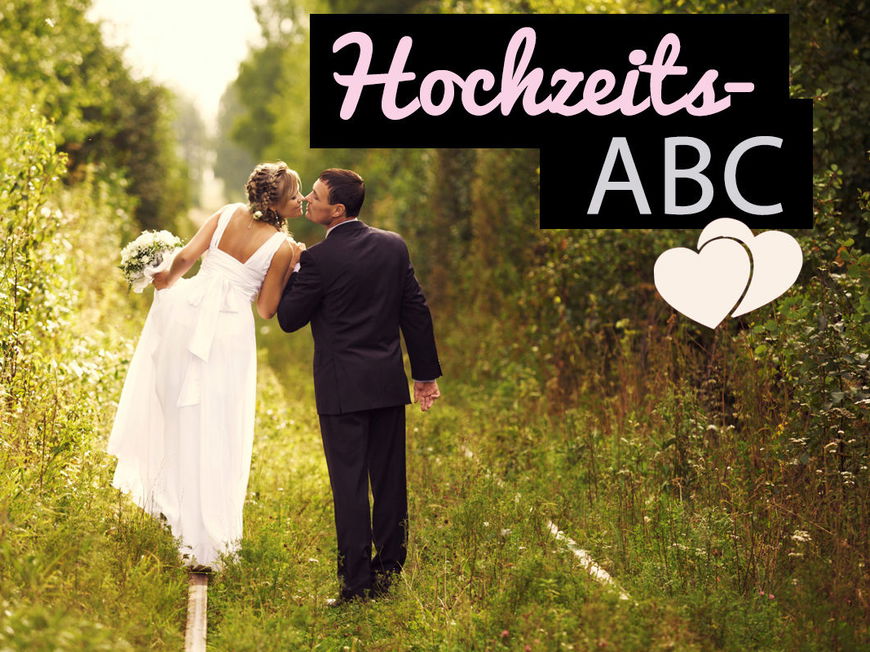 Hochzeits-ABC