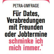 Ganz ohne Make-up