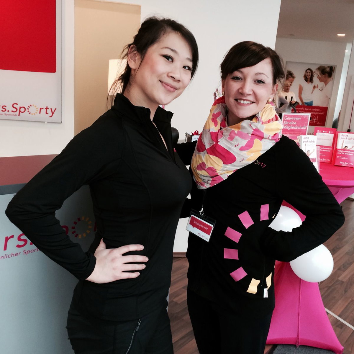 Trainerin von Mrs. Sporty