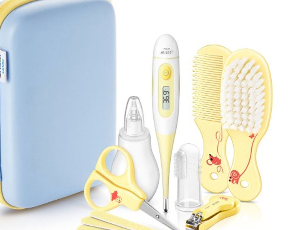 Babypflege-Set Geschenk Babyparty