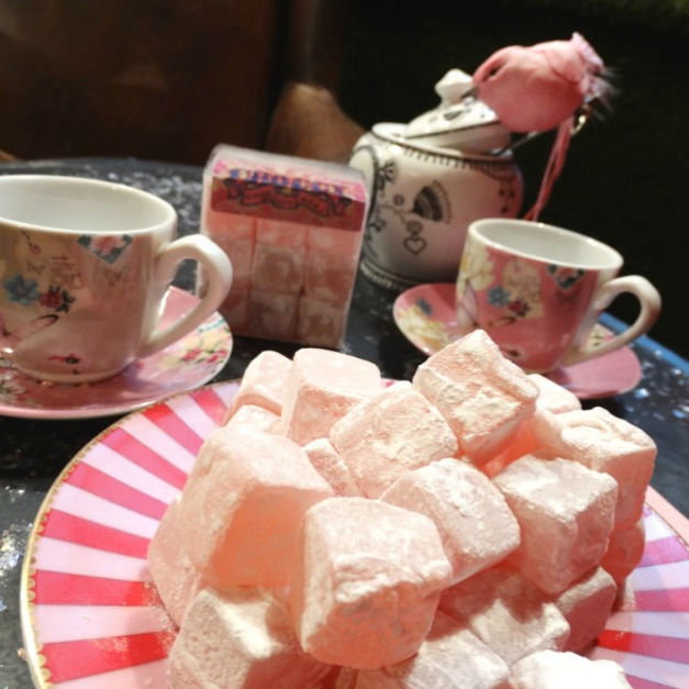 Rose turkish delight