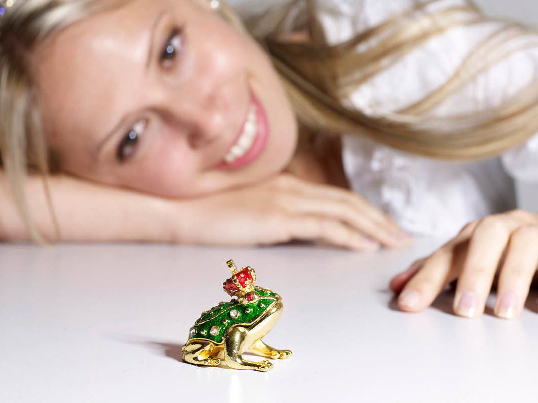 Prinzessin mit Frosch