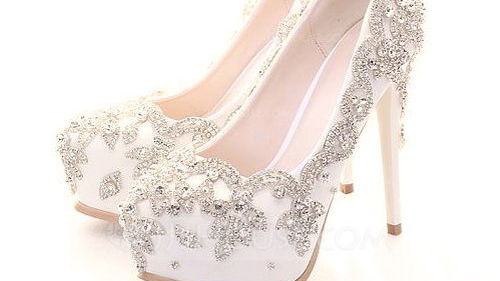 Elegante Brautschuhe