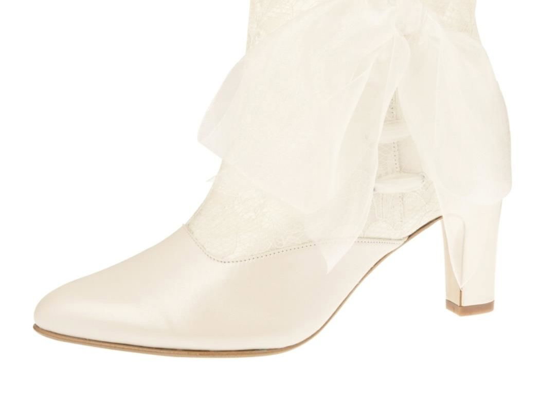 Brautstiefelette