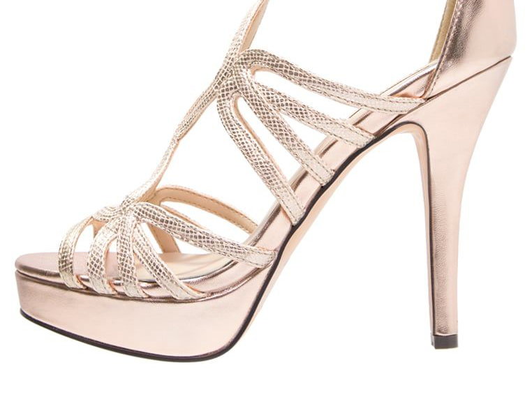 Metallic High Heel von Menbur