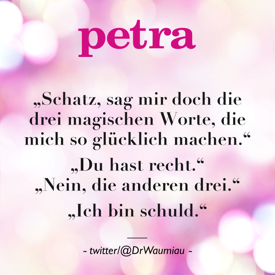 Spruch des Tages